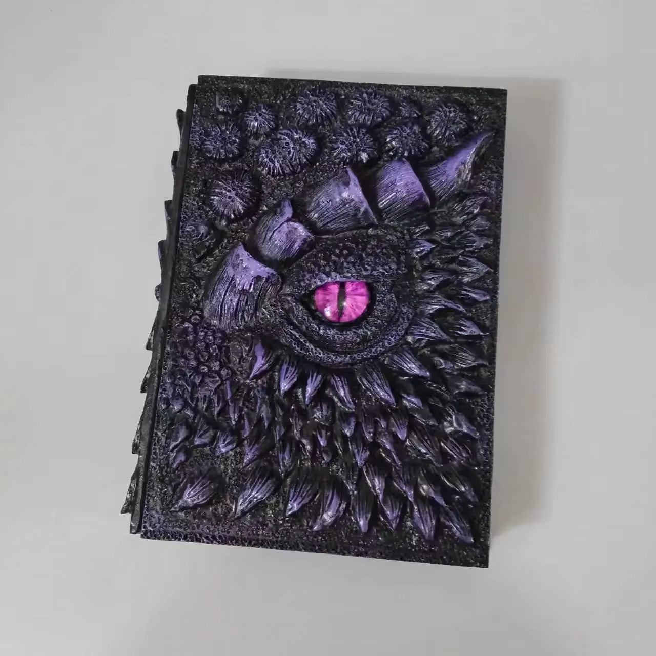 Enchanted 3D Dragon Medieval Notebook