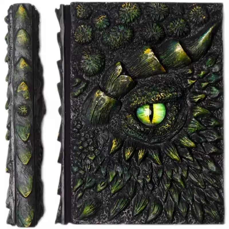 Enchanted 3D Dragon Medieval Notebook